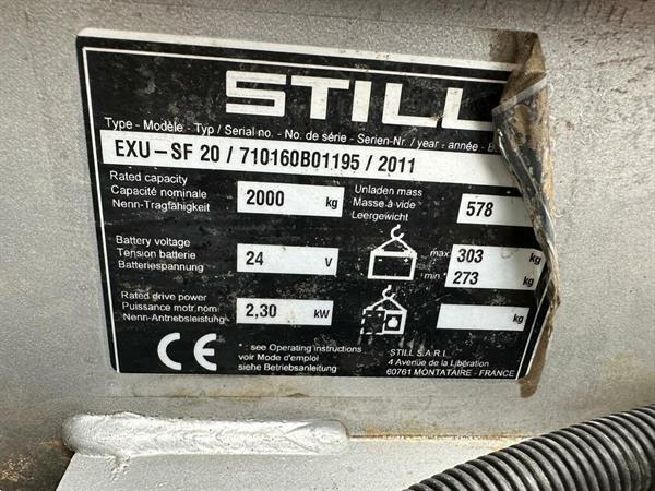 Grote foto vs 22356 elektrische palletwagen still edxusf20 bj2011 doe het zelf en verbouw hefwerktuigen