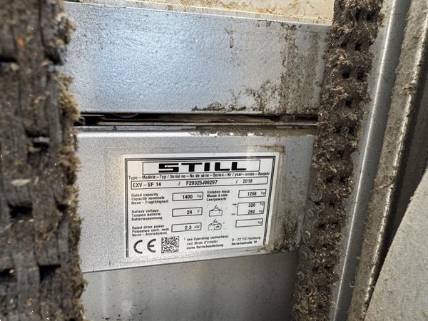 Grote foto vs 22358 elektrische triplex stapelaar still 5.016mm freelift doe het zelf en verbouw hefwerktuigen