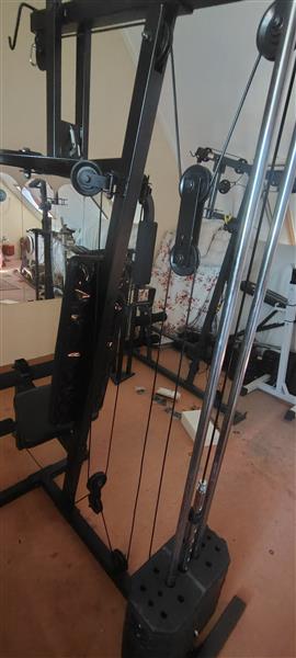 Grote foto homegym zwart sport en fitness fitness