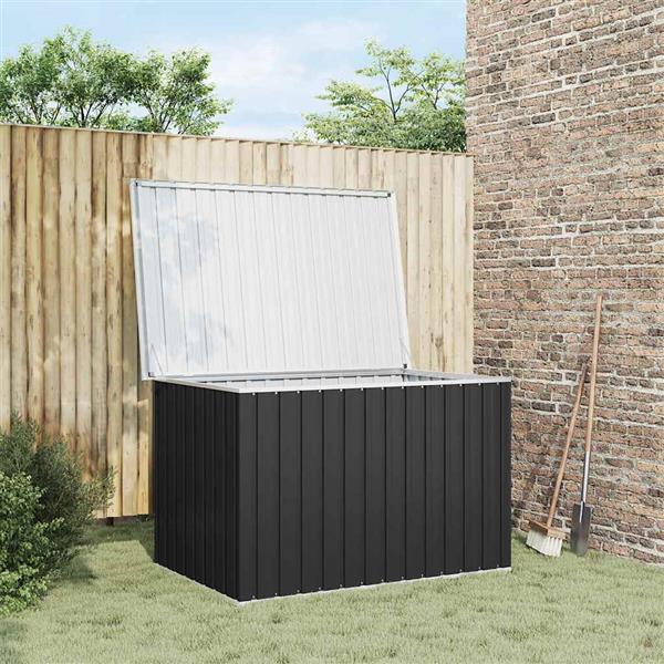 Grote foto vidaxl tuinbox 149x99x93 cm antraciet tuin en terras overige tuin en terras