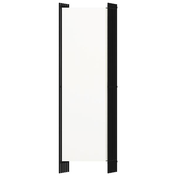 Grote foto vidaxl kamerscherm met 6 panelen 300x180 cm wit huis en inrichting overige huis en inrichting