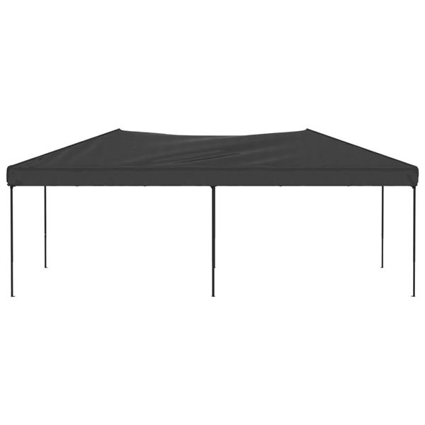 Grote foto vidaxl partytent inklapbaar 3x6 m antracietkleurig tuin en terras overige tuin en terras