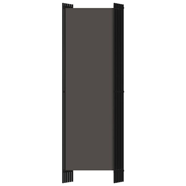 Grote foto vidaxl kamerscherm met 6 panelen 300x180 cm antraciet huis en inrichting overige huis en inrichting
