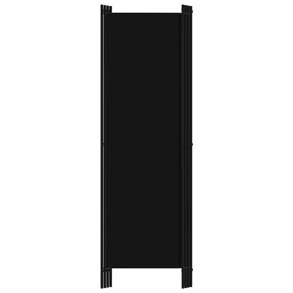 Grote foto vidaxl kamerscherm met 4 panelen 200x180 cm zwart huis en inrichting overige huis en inrichting