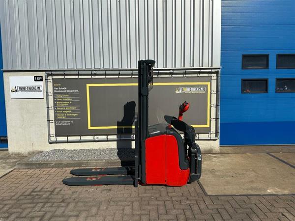 Grote foto vs 22347 elektrische triplex stapelaar linde l14 initi le lift 4.266mm doe het zelf en verbouw hefwerktuigen