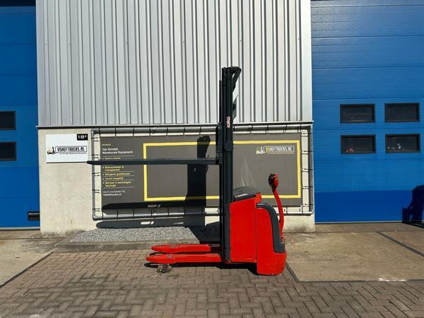 Grote foto vs 22342 elektrische stapelaar linde l16 initiele lift 3.744mm lange lepels doe het zelf en verbouw hefwerktuigen