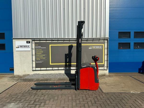 Grote foto vs 22342 elektrische stapelaar linde l16 initiele lift 3.744mm lange lepels doe het zelf en verbouw hefwerktuigen