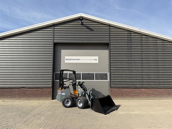 Grote foto giant g1200 minishovel nieuw gazonbanden 399 lease agrarisch shovels