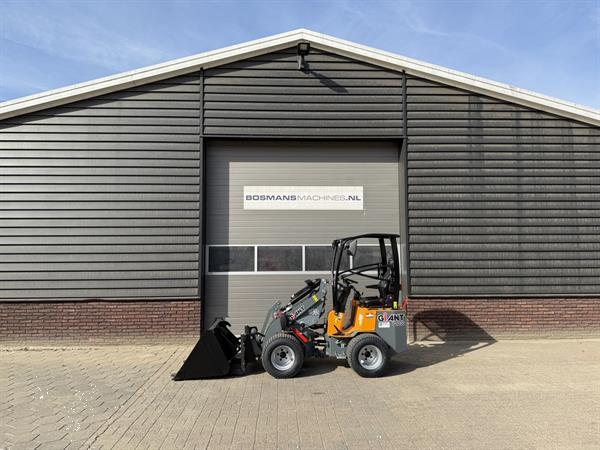 Grote foto giant g1200 minishovel nieuw gazonbanden 399 lease agrarisch shovels