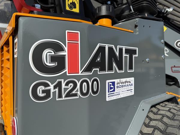 Grote foto giant g1200 minishovel nieuw gazonbanden 399 lease agrarisch shovels
