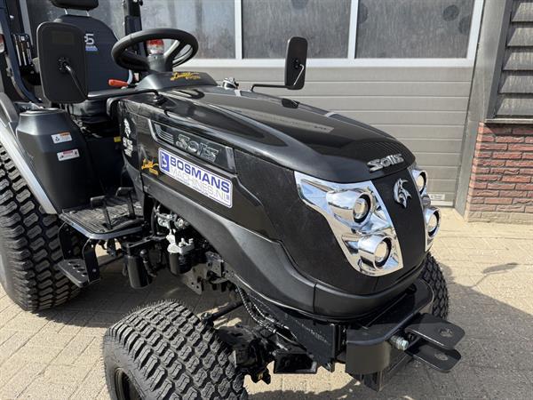 Grote foto solis 26 hst minitractor nieuw black edition hoge gazonbanden agrarisch tractoren