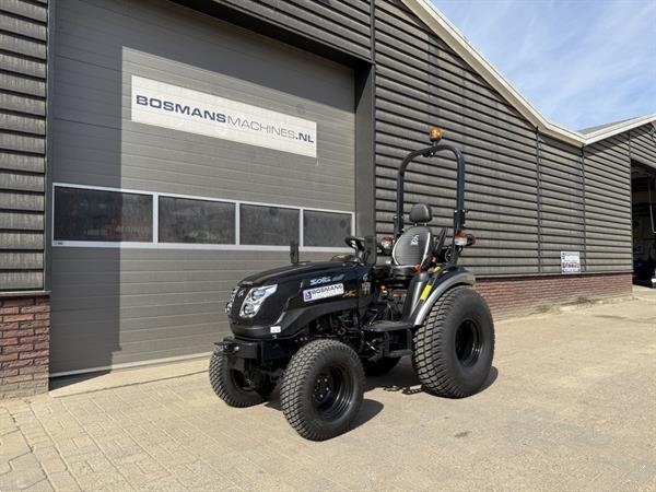 Grote foto solis 26 hst minitractor nieuw black edition hoge gazonbanden agrarisch tractoren