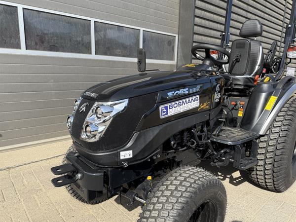 Grote foto solis 26 hst minitractor nieuw black edition hoge gazonbanden agrarisch tractoren