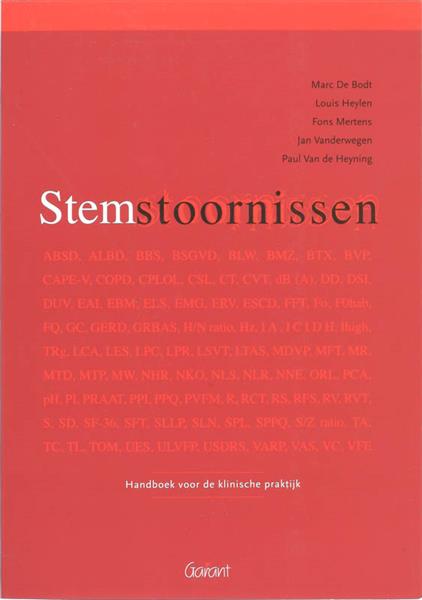 Grote foto stemstoornissen boeken wetenschap