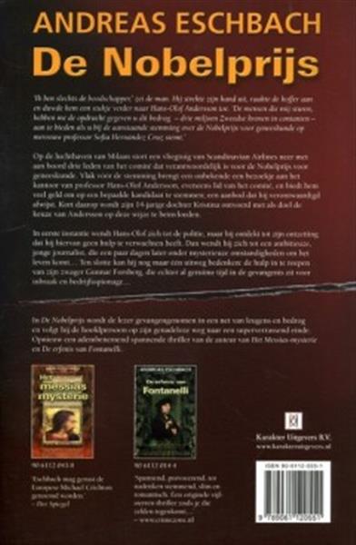 Grote foto de nobelprijs boeken thrillers