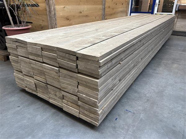 Grote foto 28x195 mm grey wash steigerdelen 500 cm doe het zelf en verbouw hout en planken