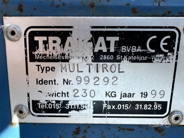 Grote foto trakat multirol schudlichter 135cm agrarisch oogstmachines
