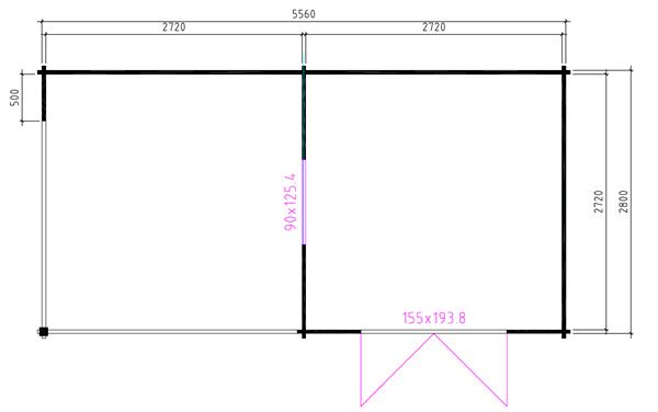 Grote foto blokhut 3031z verlaagde prijs tuin en terras tuinhuisjes en blokhutten