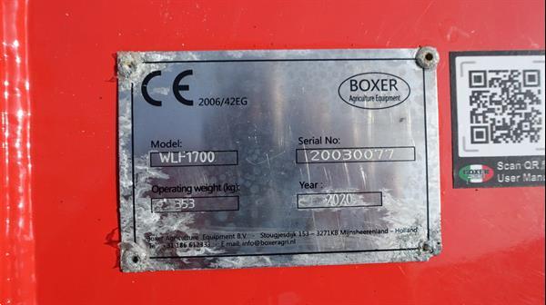 Grote foto boxer wlf1700 klepelmaaier agrarisch maaiers