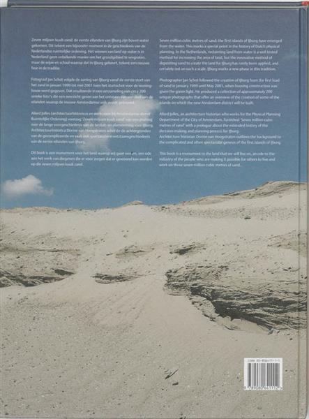 Grote foto seven million cubic metres of sand zeven miljoen kuub zand boeken fotografie en design