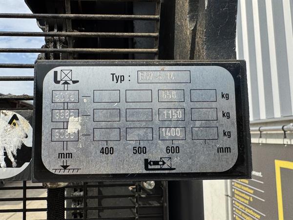 Grote foto vs 22355 elektrische triplex stapelaar still egvs14 4.940mm doe het zelf en verbouw hefwerktuigen