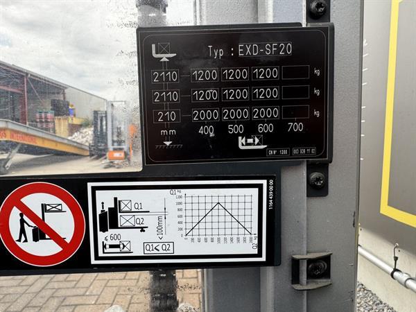 Grote foto vs 22363 elektrische duo stapelaar still 2020 2.024mm initiele lift doe het zelf en verbouw hefwerktuigen