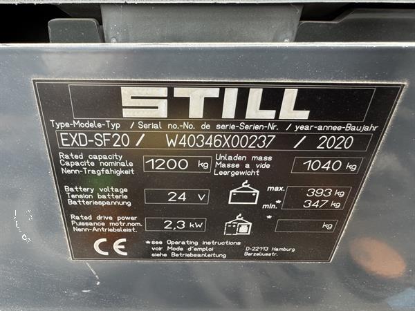 Grote foto vs 22363 elektrische duo stapelaar still 2020 2.024mm initiele lift doe het zelf en verbouw hefwerktuigen