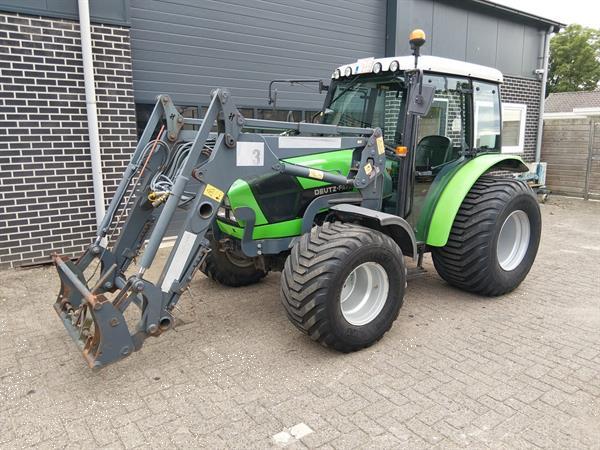 Grote foto deutz fahr agrolux 65 met voorlader agrarisch tractoren