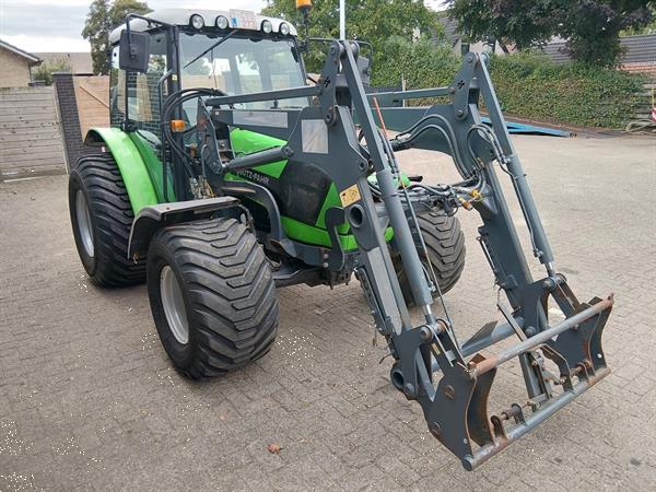 Grote foto deutz fahr agrolux 65 met voorlader agrarisch tractoren