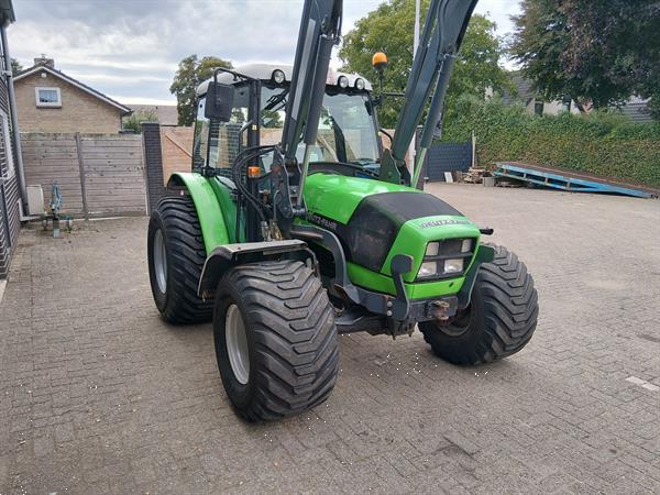 Grote foto deutz fahr agrolux 65 met voorlader agrarisch tractoren
