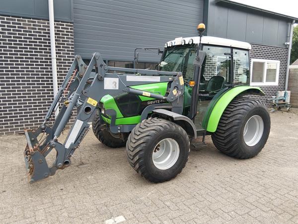Grote foto deutz fahr agrolux 65 met voorlader agrarisch tractoren
