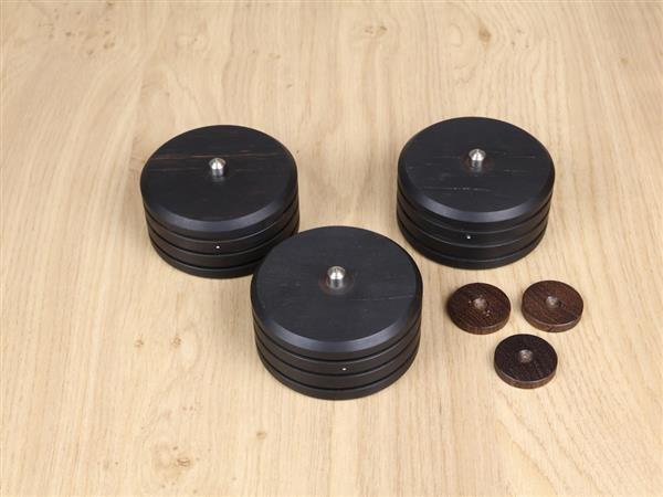 Grote foto shun mook ultra diamond highend audio resonators set of 3 audio tv en foto algemeen