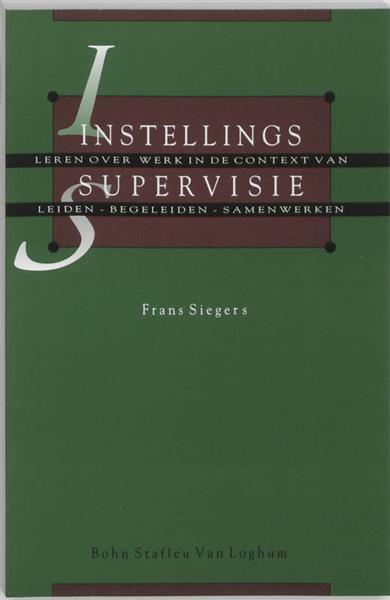 Grote foto instellingssupervisie boeken politiek en maatschappij