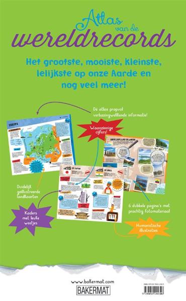 Grote foto atlas van de wereldrecords boeken overige boeken