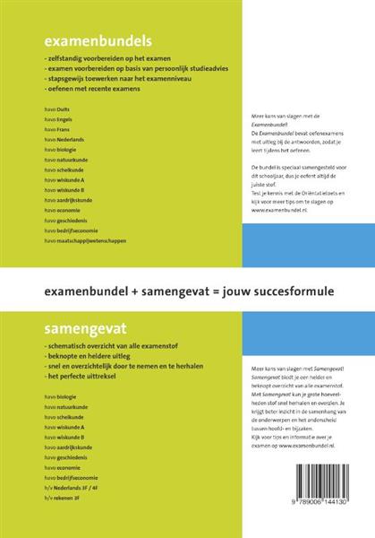 Grote foto samengevat havo biologie boeken overige boeken