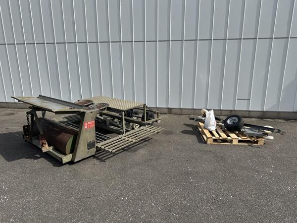 Grote foto van den beucken slaplantmachine 5 rijen agrarisch zaaimachines