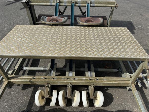 Grote foto van den beucken slaplantmachine 5 rijen agrarisch zaaimachines
