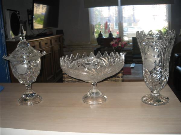 Grote foto kristal antiek en kunst glas en kristal