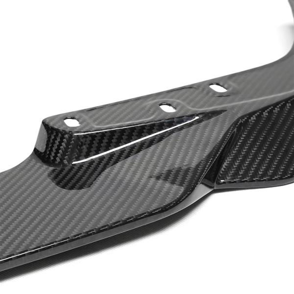 Grote foto dit betreft een bmw g20 g21 3 serie lci carbon p voorlip splitter auto onderdelen tuning en styling