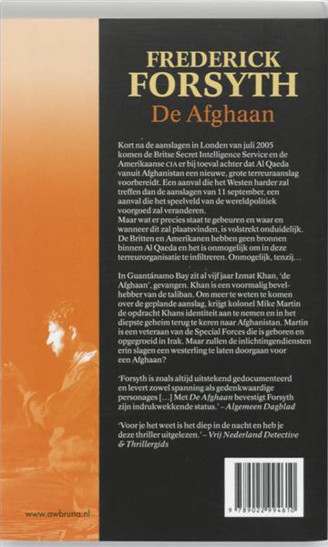 Grote foto de afghaan boeken thrillers