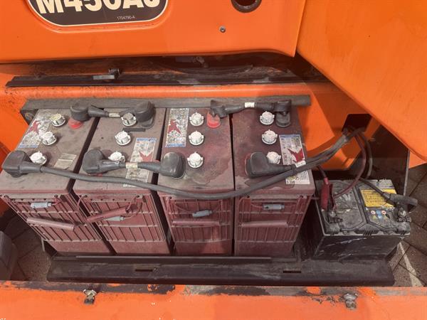 Grote foto jlg m450aj knikarmhoogwerker arbeitsbuhne articulating boom lift 15 5m werkhoogte hybride 2014 doe het zelf en verbouw hoogwerkers