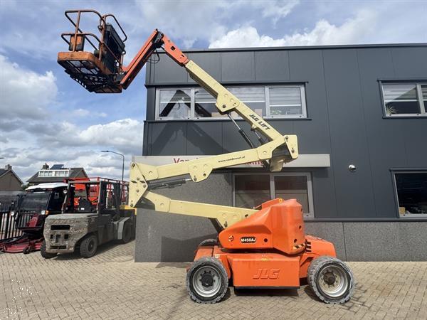 Grote foto jlg m450aj knikarmhoogwerker arbeitsbuhne articulating boom lift 15 5m werkhoogte hybride 2014 doe het zelf en verbouw hoogwerkers