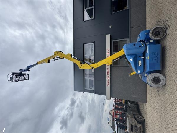 Grote foto jlg m400ajpn knikarmhoogwerker arbeitsbuhne articulating boom lift 14 2m werkhoogte hybride 200 doe het zelf en verbouw hoogwerkers
