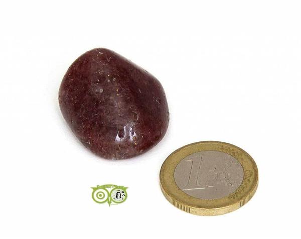 Grote foto rode aventurijn knuffelsteen nr 6 15 gram verzamelen overige verzamelingen
