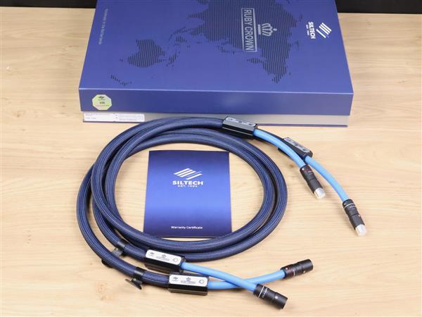 Grote foto siltech ruby crown s10 40th anniversary highend audio interconnects xlr 2 0 metre audio tv en foto onderdelen en accessoires