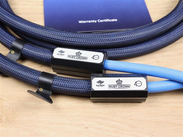 Grote foto siltech ruby crown s10 40th anniversary highend audio interconnects xlr 2 0 metre audio tv en foto onderdelen en accessoires