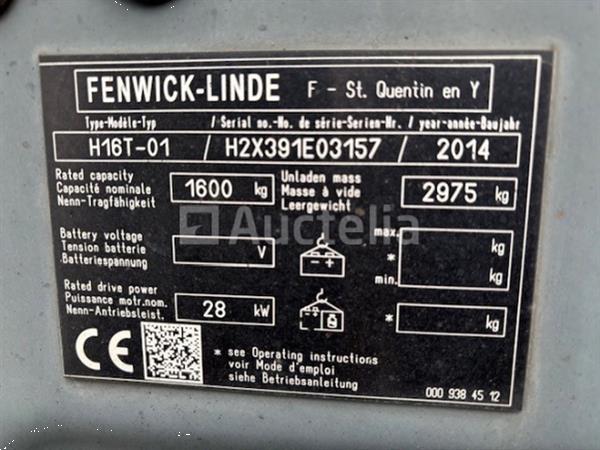Grote foto heftruck linde h.16.t 01 agrarisch heftrucks