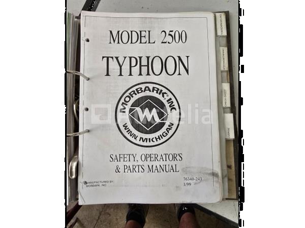 Grote foto morbark typhoon shredder met caterpillar motor doe het zelf en verbouw ijzerwaren en bevestigingsmiddelen