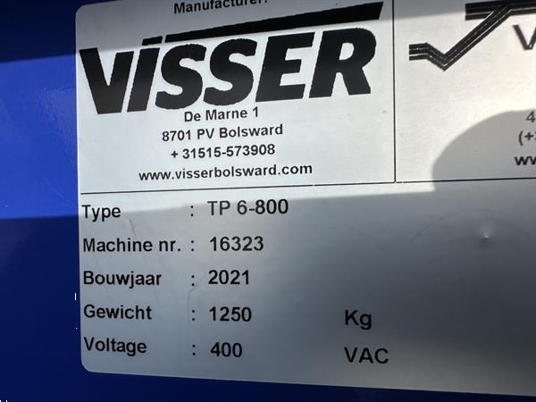Grote foto visser tp 6 800 opvoerband mobiel doe het zelf en verbouw afvalverwerking