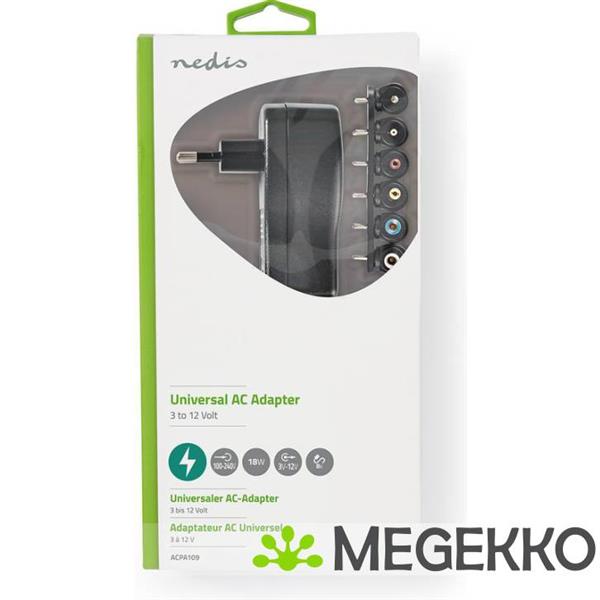 Grote foto universele ac voedingsadapter 3 v 4 5 v 5 v 6 v 7 5 v 9 v 12 v dc 1 5 a computers en software overige